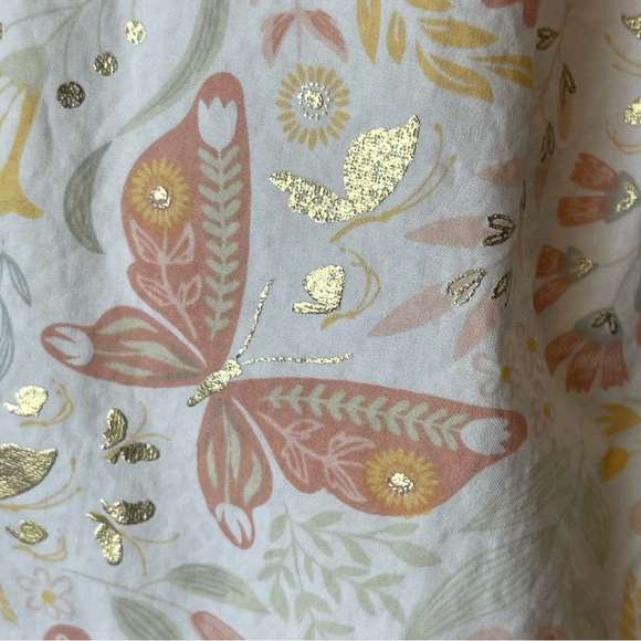 Prairie by Rachel Ashwell Dress Floral Butterfly 2T - Picture 6 of 11